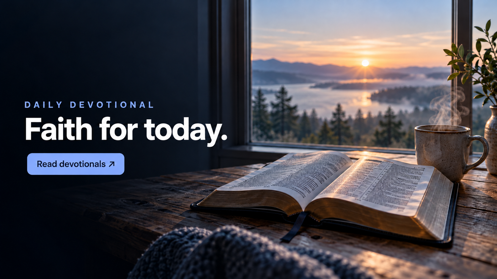 Daily Devotional — Faith for today.